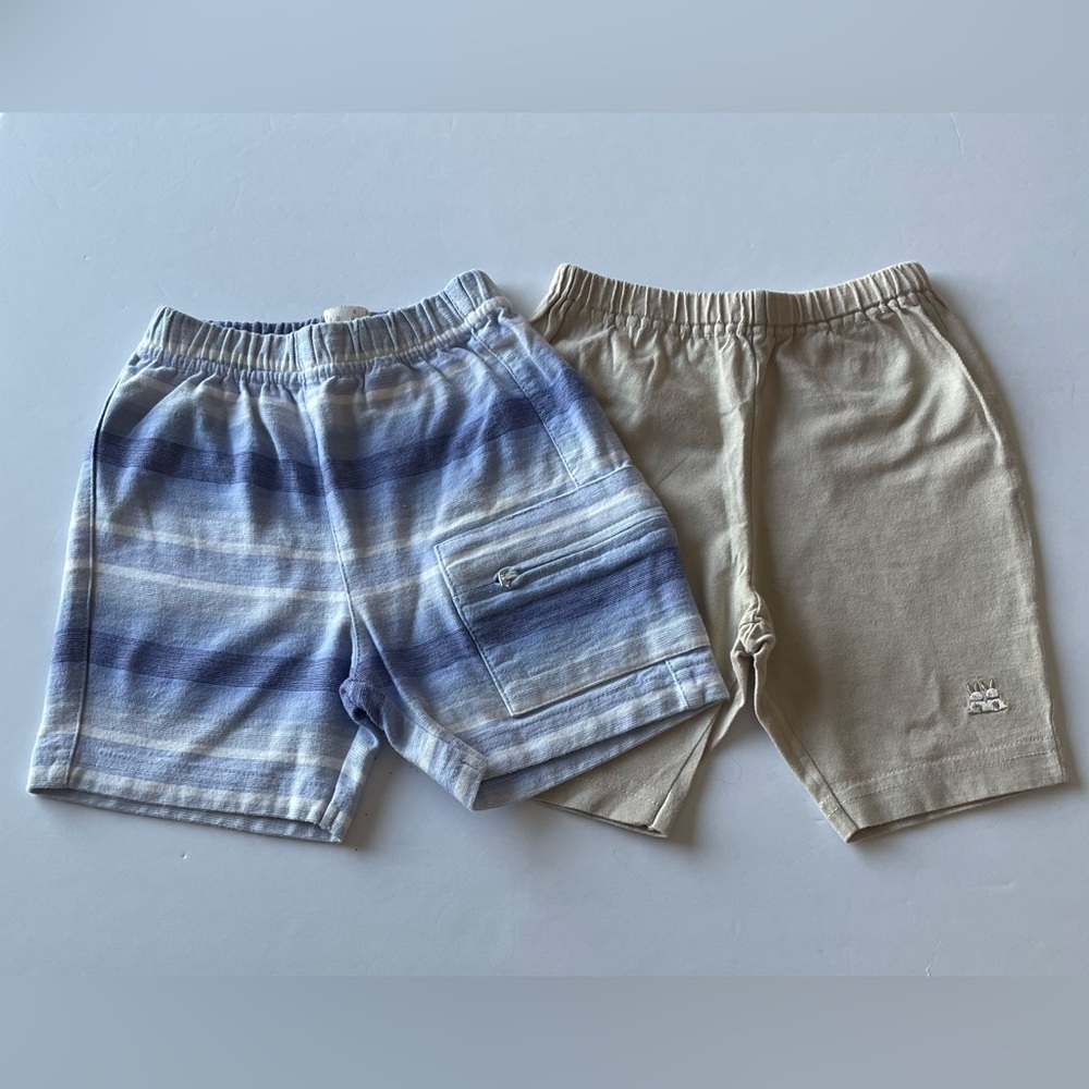 3/$15 2 European Baby Designer Shorts 6M Mini Man & Pappa & Ciccia